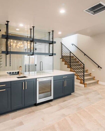 sanctuary drive downstairs wet bar